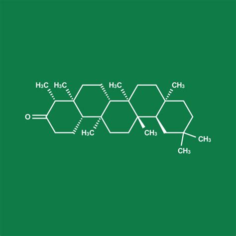 Friedelin Chemical Molecule Structure Friedelin T Shirt Teepublic