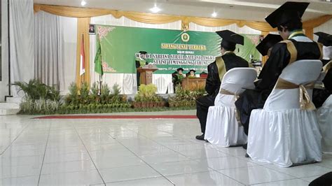 Sambutan Ketua Stainu Temanggung Saat Wisuda Xxiii Youtube