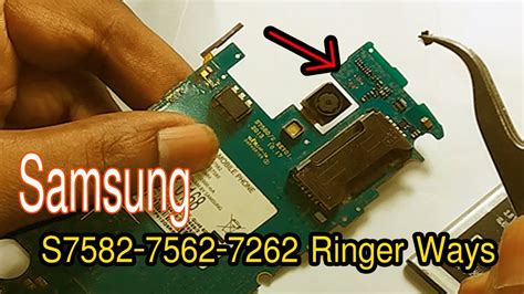 How To Samsung Gt S7582 7562 7262 Ringer Ways And Speaker Jumper Youtube