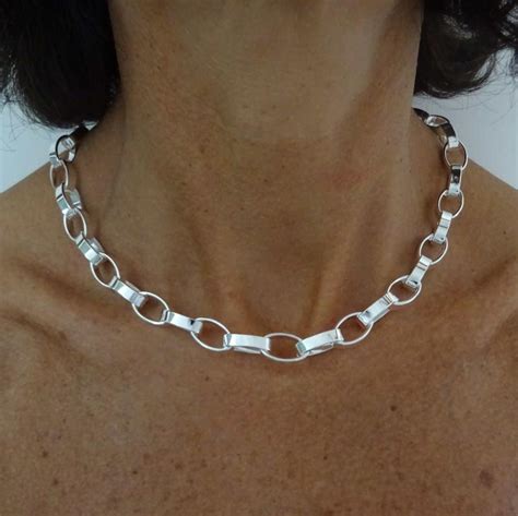 Collana A Catena In Argento 925