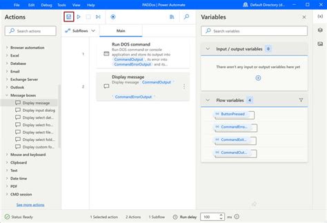 Execute Dos Command In Desktop Flow Using Microsoft Power Automate