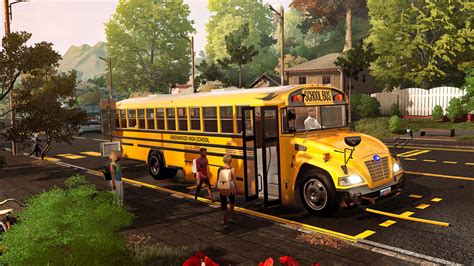 Bus Simulator 21 Next Stop — Official School Bus Extension On Ps5 Ps4