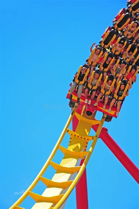 Roller Coaster At Ocean Park Hong Kong Editorial Photo Image Of Park