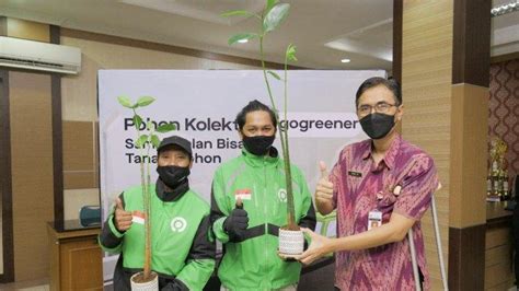 Dari Jateng Gojek Mulai Tanam 1 000 Bibit Pohon Untuk Inisiatif Fitur