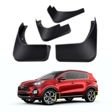 Buy Mud Flaps Kit For KIA Sportage 2017 2022 Mud Splash Guard Front And