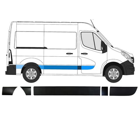 Renault Master Opel Movano Nv Seitenleisten Satz Rechts