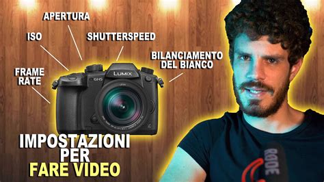 Come IMPOSTARE La FOTOCAMERA Per Fare VIDEO Impostazioni Video Macchina