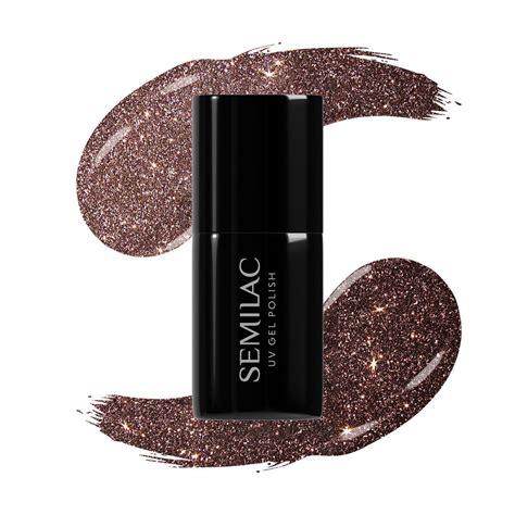 Esmalte Semipermanente Semilac Shine Brown Ml Semilac