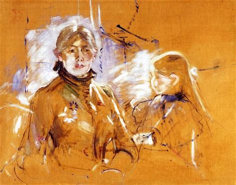 Portrait of Berthe Morisot and Her Daughter, 1885 - Berthe Morisot ...