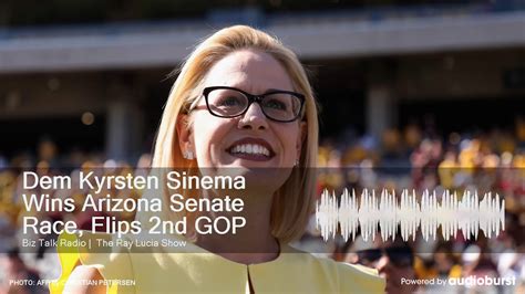 Dem Kyrsten Sinema Wins Arizona Senate Race Flips 2nd Gop Seat Youtube