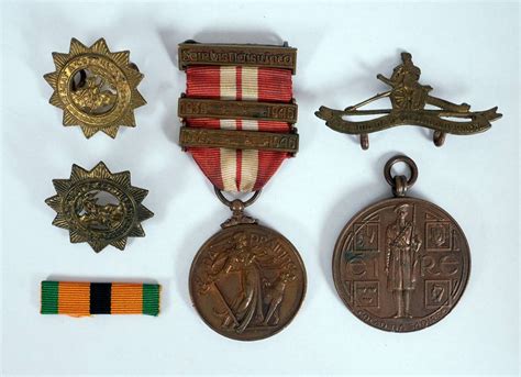 1917 1921 War Of Independence Service Medal 1939 46 Emergency Service