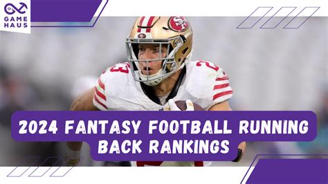 Fantasy Football Running Back Rankings