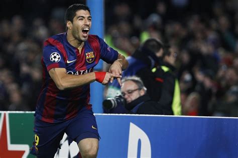 Suarez Enjoying Messi Neymar Link Up Fourfourtwo