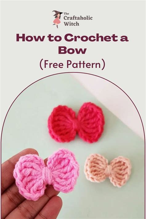 How To Crochet A Bow The Ultimate Step By Step Guide Crochet Bow