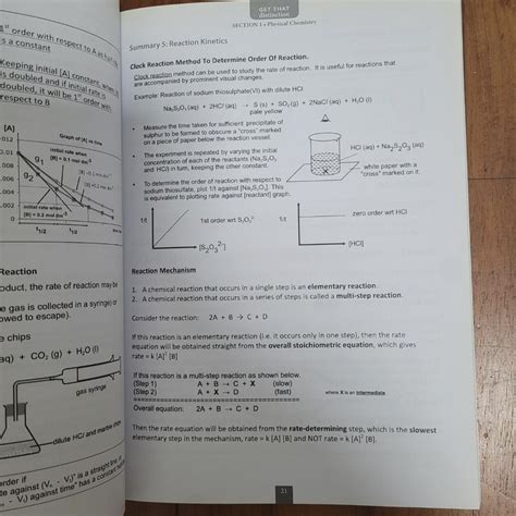 A Level H2 Chemistry Key Sunmaries For Revision Hobbies And Toys Books And Magazines Textbooks On