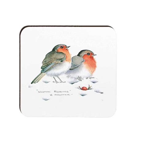 Melamaster Winter Robins Sandwich Tray Melamaster