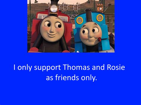 Thomas and Rosie as Friends Only by Darkerwanderer on DeviantArt