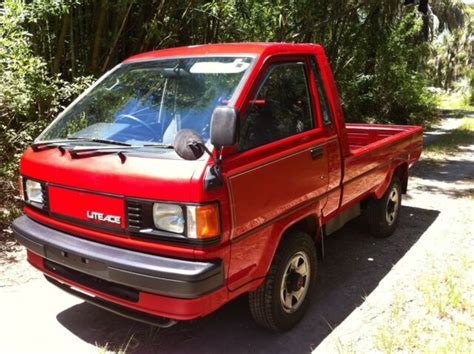 Toyota Liteace Townace 4wd Former Fire Truck Pick Up 5300 Miles JDM RHD