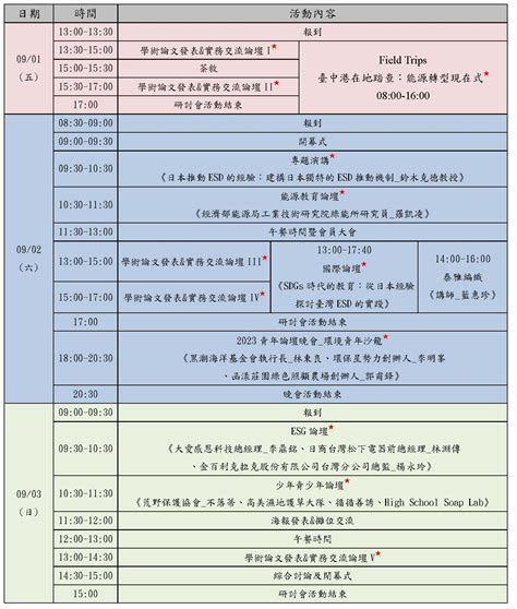 2023第33屆環境教育學術暨實務交流國際研討會 開始受理報名 中華民國環境教育學會環教學會 Chinese Society For