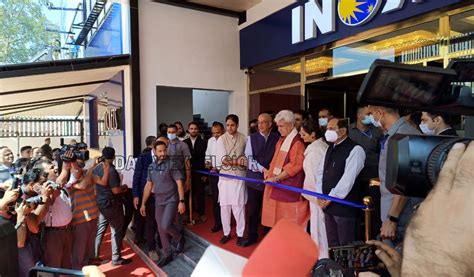 LG Manoj Sinha Inaugurates First Multiplex In Kashmir Northlines