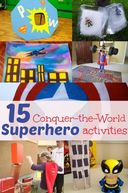 18 Fun & Easy Superhero Activity for Kids | Hands On As We Grow®