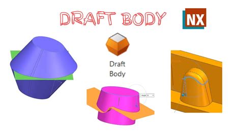 Draft Body How To Use Draft Body Command In Nx Nx Cad Nx