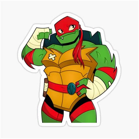 Raph Rottmnt Sticker For Sale By Snowydayout Redbubble