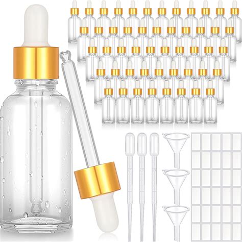 Amazon Nuogo Pcs Glass Dropper Bottles Oz Essential Oil