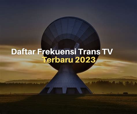 Daftar Frekuensi TV Digital Beberapa Wilayah Indonesia TVJERNIH