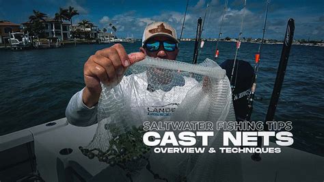 How To Catch Bait With A Cast Net | Landed Fishing