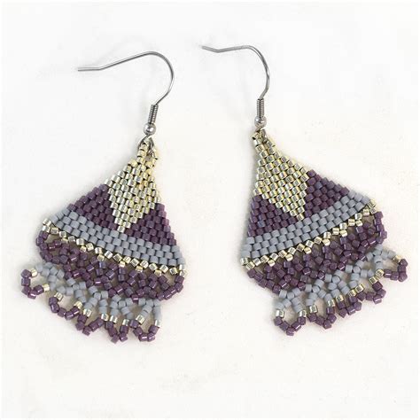 Purple Earrings Set - Megan Petersen Jewelry