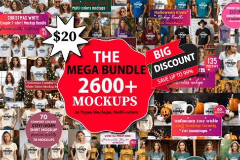 Mockup Mega Bundle Graphic By MockupMatrixStore Creative Fabrica