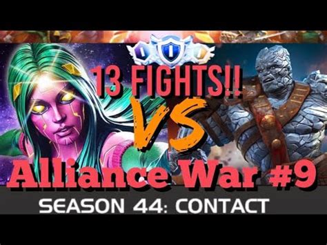 Mcoc Alliance War Season War Fights Viv Vision Vs