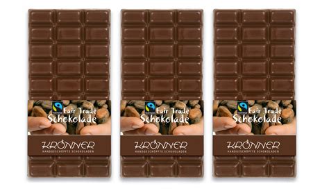 Fair Trade Schokoladen-Angebot | Chocolatier Krönner