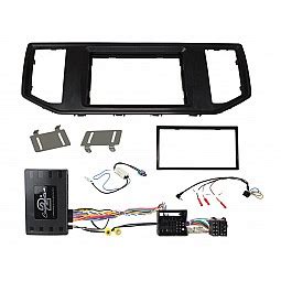 Man Car Stereo Fitting Kits Double Din Fascia Radio Replacement