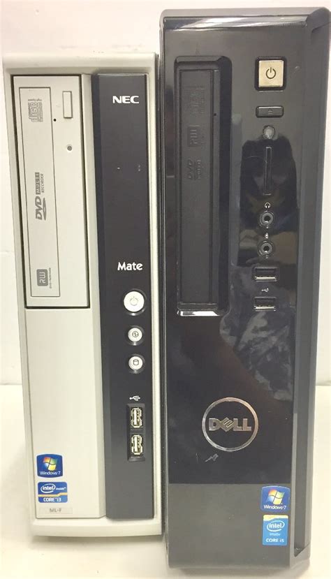 傷や汚れありKG0905YI動作品2台セットNEC Mate ML F Intel R Core TM i3 DELL