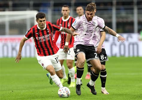 Notes Des Joueurs Milan Udinese Pulisic Fait La Diff Rence