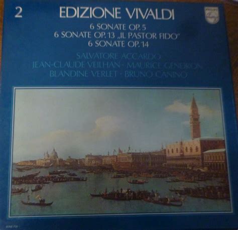 SALVATORE ACCARDO MAURICE GENDRON BRUNO CANINO VIVALDI PHILIPS