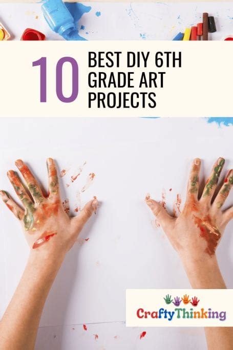 Extraordinary 6th Grade Art Projects - Elementary School Art Lessons - CraftyThinking