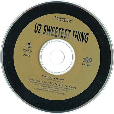 U2 - Sweetest Thing (1998, CD) | Discogs