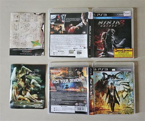 PS3 Ninja Gaiden 3 DMC Devil May Cry Resident Evil Final Fantasy XIII 2