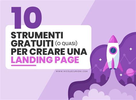 Strumenti Gratuiti O Quasi Per Creare Una Landing Page Nicole