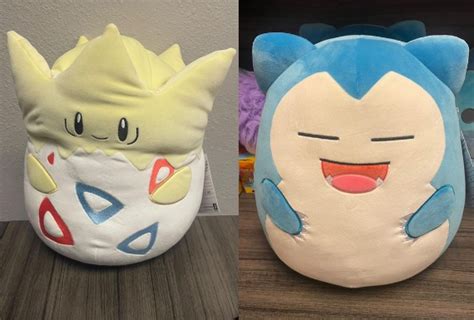 Snorlax, Togepi Squishmallows on the way | GoNintendo