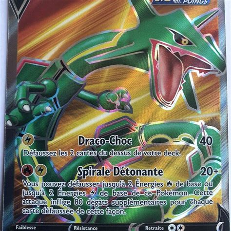 Rayquaza V Full Art Ultra Rare 193 203 Epee Et Bouclier Evolution