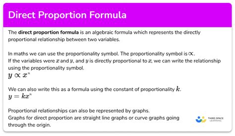 Direct Proportion Formula - GCSE Maths - Steps & Examples