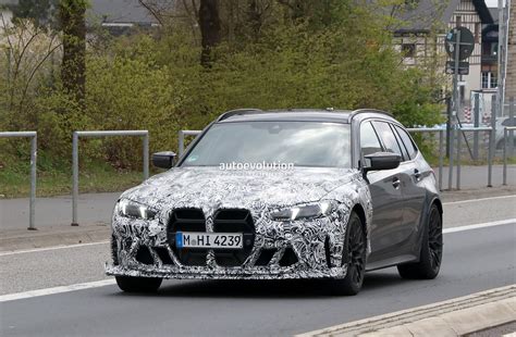 2025 BMW M3 CS Touring Looks Ready For Production In New Spy Shots