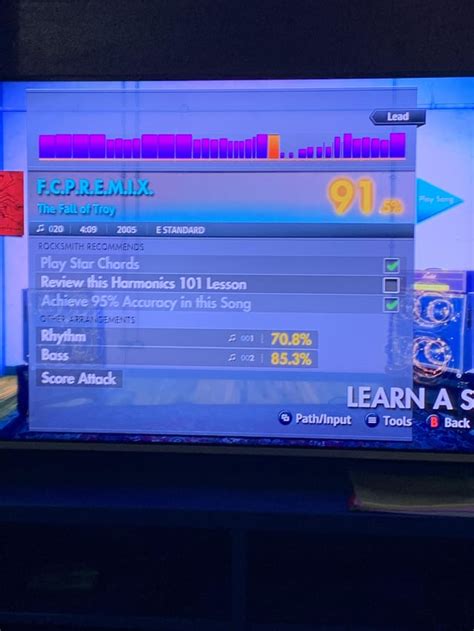 91.5% on this challenging song! : r/rocksmith