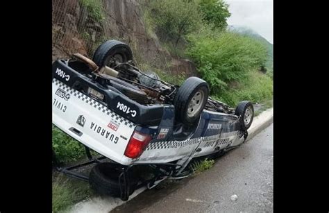 Vuelca Patrulla De La Guardia Civil En La Autopista Siglo Xxi