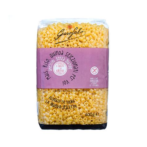 Garofalo Sin Gluten Anellini 400gr Market Casa Italia