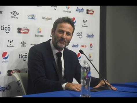 Thomas Christiansen técnico de Panamá habla tras el empate ante